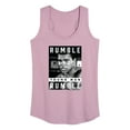 thumbnail image 1 of Muhammad Ali - Boxing Legend - Rumble Young Man Rumble - Women's Racerback Tank Top, 1 of 4