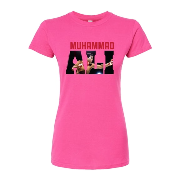 Muhammad Ali - Boxing Legend - Sting Like a Bee - Juniors Fitted Graphic T-Shirt