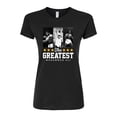 thumbnail image 1 of Muhammad Ali - Boxing Legend - The Greatest Champ - Juniors Fitted Graphic T-Shirt, 1 of 5
