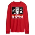 thumbnail image 1 of Muhammad Ali - Boxing Legend - The Greatest Champ - Men's Long Sleeve T-Shirt, 1 of 4