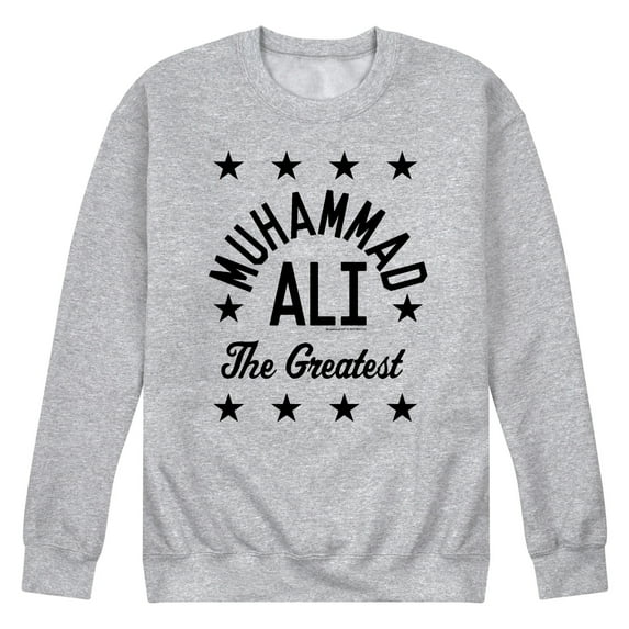 Muhammad Ali - Boxing Legend - The Greatest - Men's Crew Neck Fleece Pullover