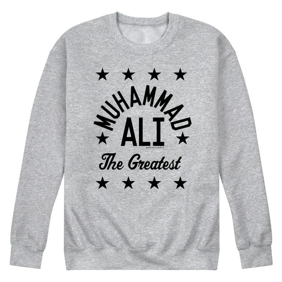 Muhammad Ali - Boxing Legend - The Greatest - Men's Crew Neck Fleece Pullover