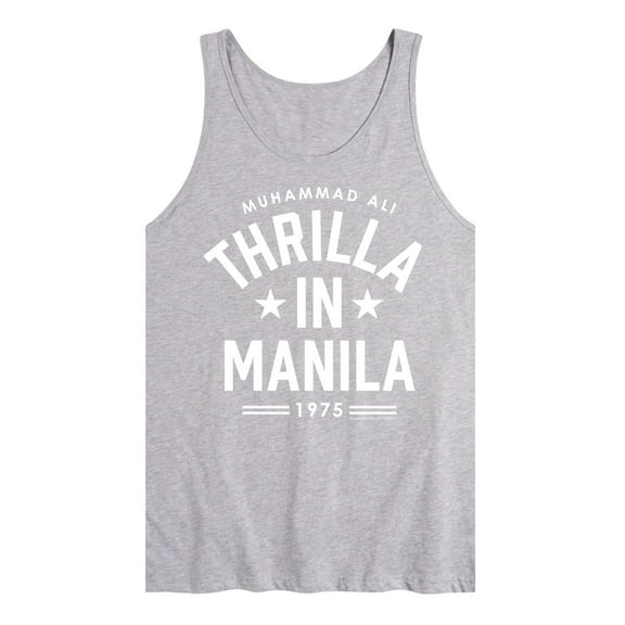 Muhammad Ali - Boxing Legend - Thrilla In Manilla - Men's Jersey Tank Top