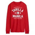 thumbnail image 1 of Muhammad Ali - Boxing Legend - Thrilla In Manilla - Men's Long Sleeve T-Shirt, 1 of 4
