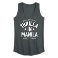 thumbnail image 1 of Muhammad Ali - Boxing Legend - Thrilla In Manilla - Women's Racerback Tank Top, 1 of 4