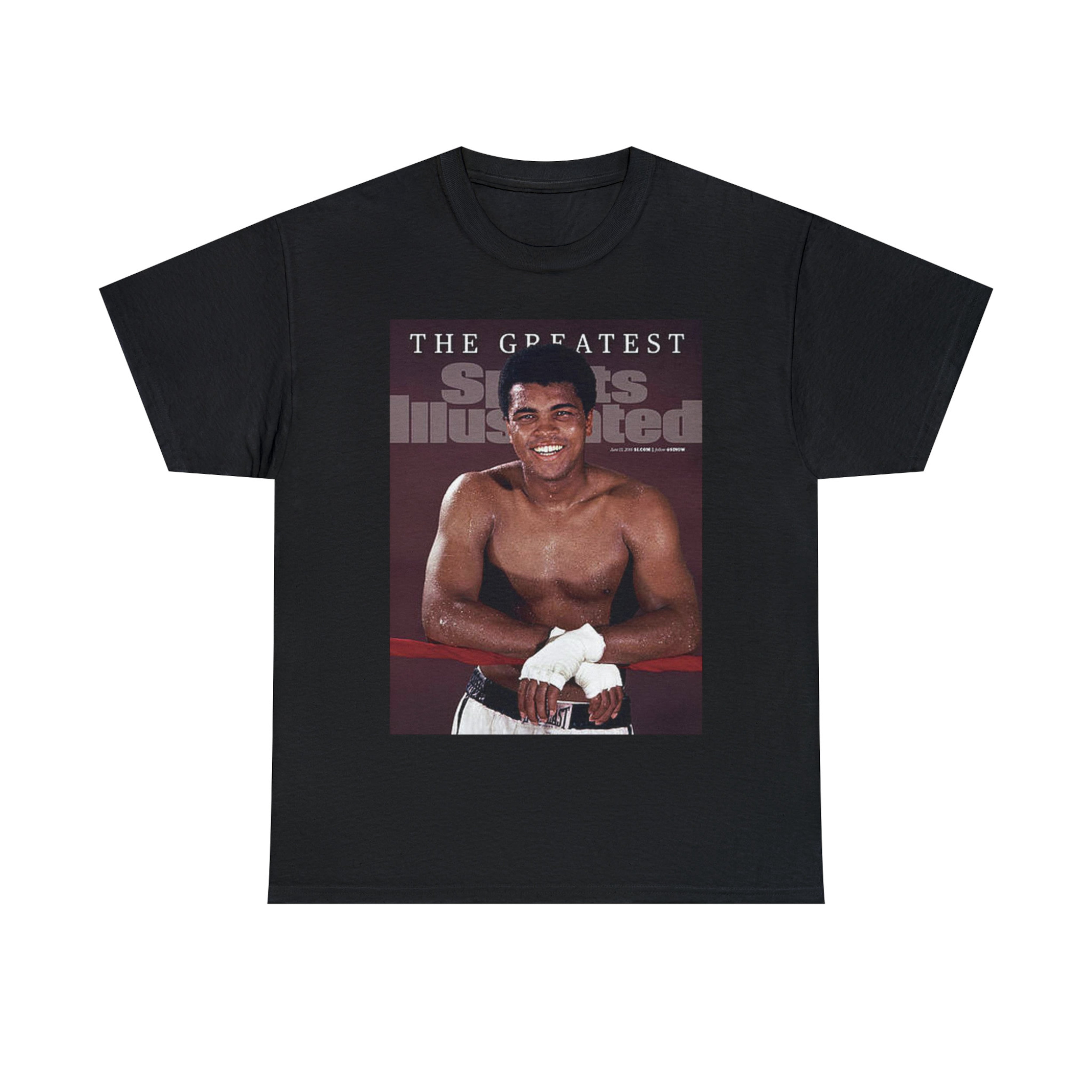 Tee Raz Muhammad Muhammad Ali Boxing Sports Illustrated Tee Shirt - Walmart.com