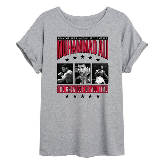 Muhammad Ali - Boxing - Women's Oversized Graphic T-Shirt