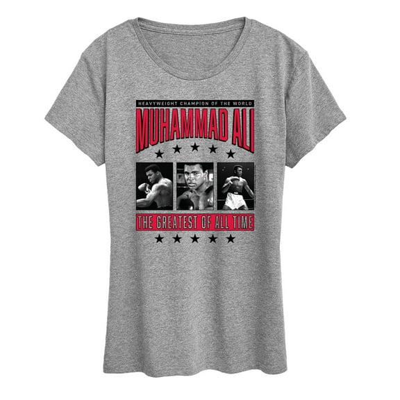 Muhammad Ali - Boxing -Women's Short Sleeve Graphic T-Shirt