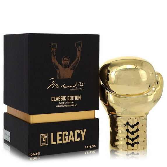 Muhammad Ali Eau De Parfum Spray (Classic Edition) 3.3 oz for Men Pack of 2