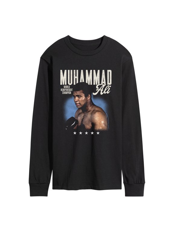 - Fighting Portrait Men's Long Sleeve Graphic T-Shirt