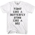 thumbnail image 1 of Muhammad Ali Float White T-Shirt, 1 of 2