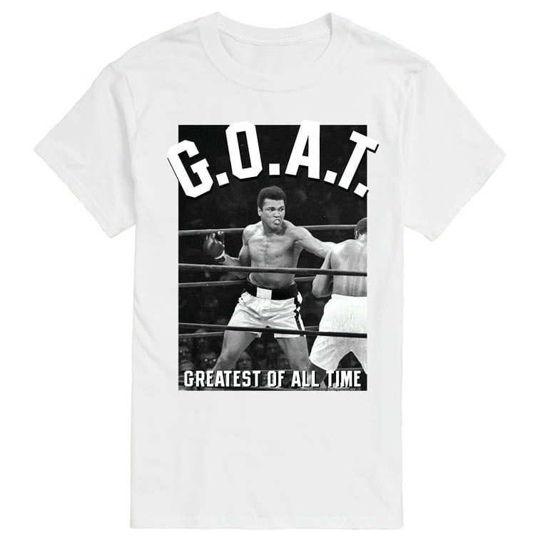 Muhammad Ali Men's Short Sleeve T-Shirt Gray Heather Overlay XL
