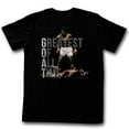 thumbnail image 1 of Muhammad Ali Greatest Of All Time Black Adult T-Shirt, 1 of 2