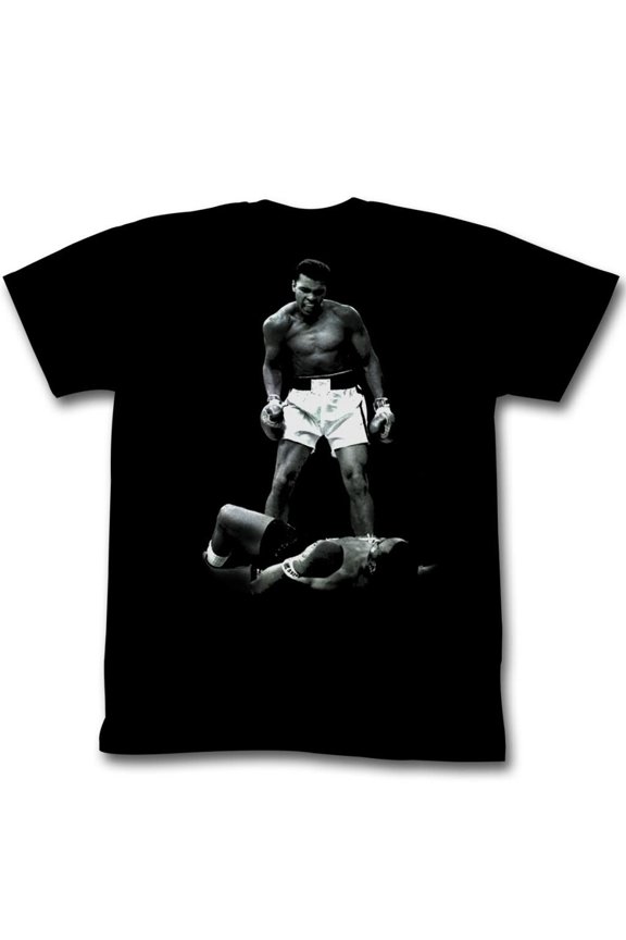 Muhammad Ali Icons Ali Over Liston Adult Short Sleeve T Shirt