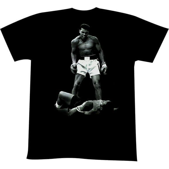 Muhammad Ali Icons Ali Over Liston Adult Short Sleeve T Shirt