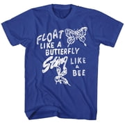 Muhammad Ali Icons Float Like Butterfly Adult Short Sleeve T Shirt
