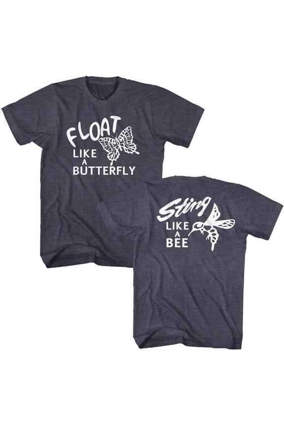 Muhammad Ali Icons Float Sting Adult Short Sleeve T Shirt