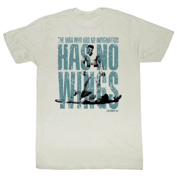Muhammad Ali Icons Wings Adult Short Sleeve T Shirt