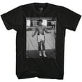 thumbnail image 1 of Muhammad Ali Jumpin' Rope Black Adult T-Shirt, 1 of 3
