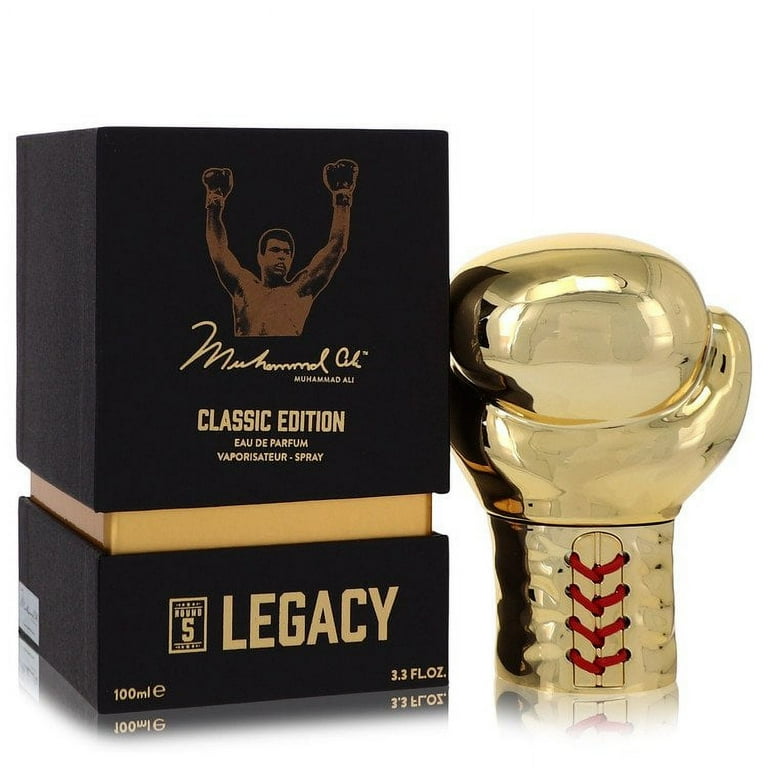 Muhammad Ali Legacy Round 5 Eau De Parfum Spray (Classic Edition) By Muhammad Ali - 3.3 oz Muhammad Ali Legacy Round 5 Eau De Parfum Spray (Classic Edition) By Muhammad Ali - 3.3 oz