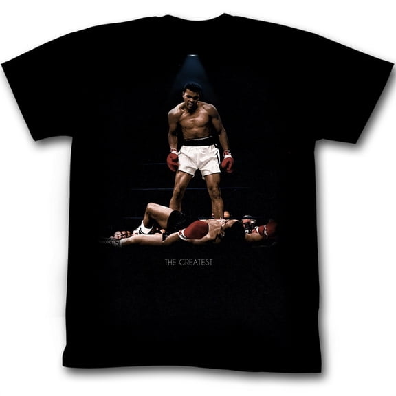 muhammad ali - mens all over again t-shirt in black