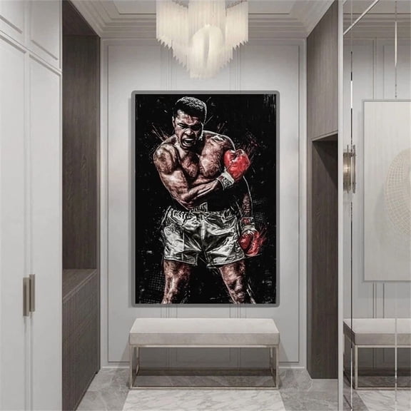 Muhammad Ali Motivational Quote Wall Art Picture Wall Home Decor
