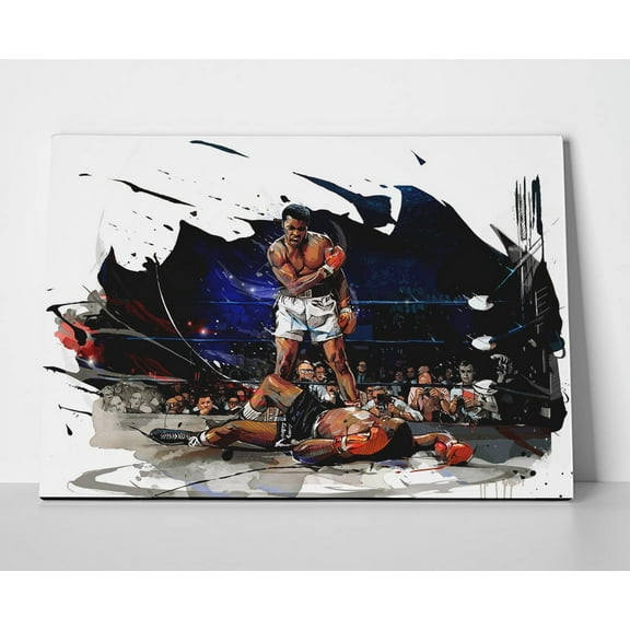 Muhammad Ali Painting Poster or Wrapped Canvas