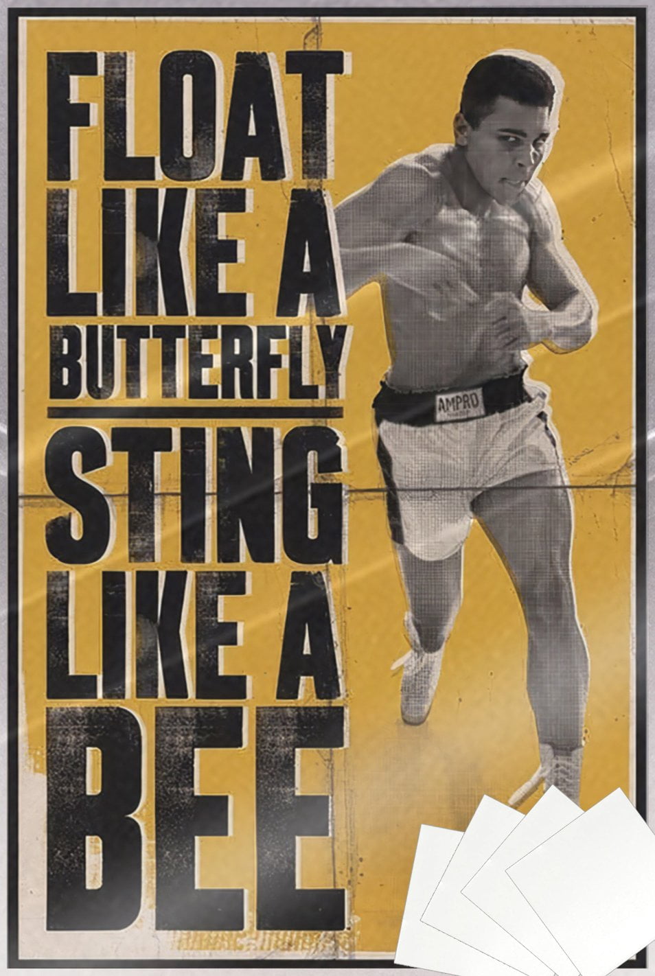 Muhammad Ali - Personality Poster (Float Like A Butterfly, Sting Like A ...