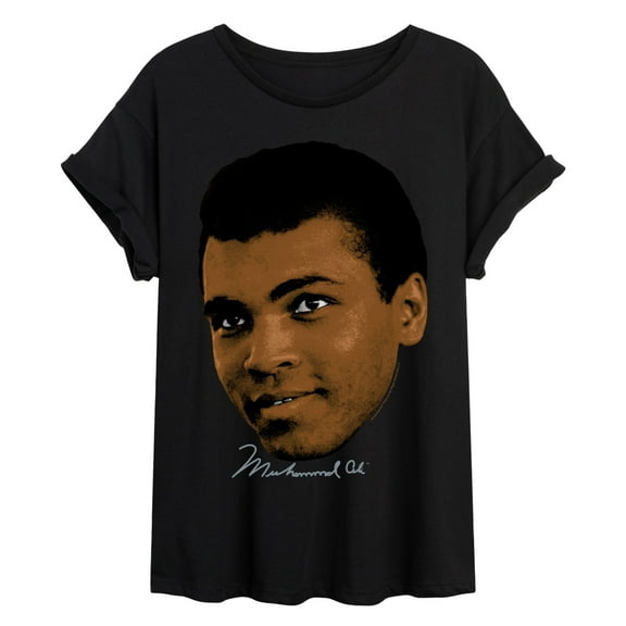 Muhammad Ali - Portrait - Women's Oversized Graphic T-Shirt