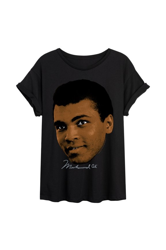 - Portrait - Women's Oversized Graphic T-Shirt