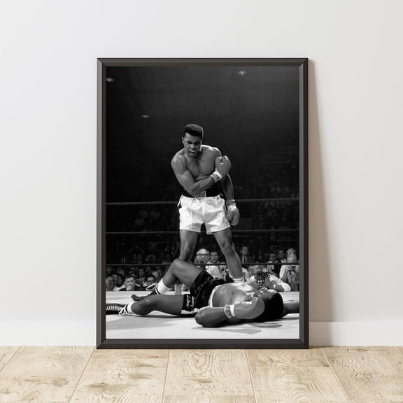 Muhammad Ali Poster Muhammad Ali Print Muhammad Ali Wall Art Vintage Sport Poster Vintage Boxing Poster Vintage Boxing Wall Art POSTER