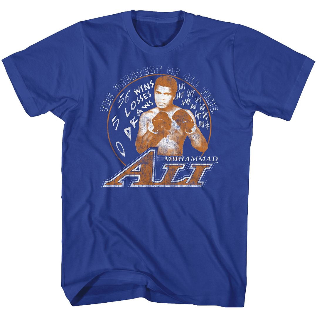 Muhammad Ali Rippin It Up Royal Adult T-Shirt - Walmart.com