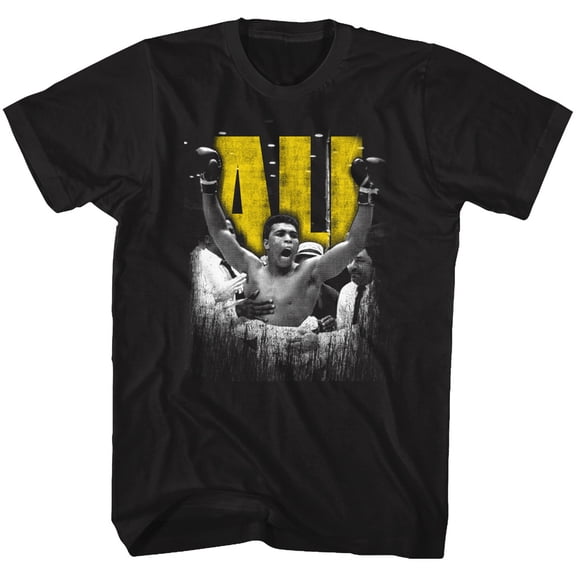 Muhammad Ali Super Ali Black Adult T-Shirt