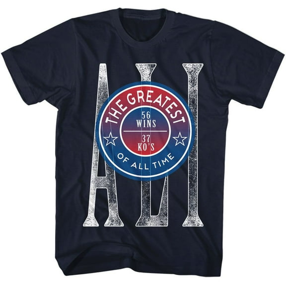 Muhammad Ali Talli Goat Navy T-Shirt