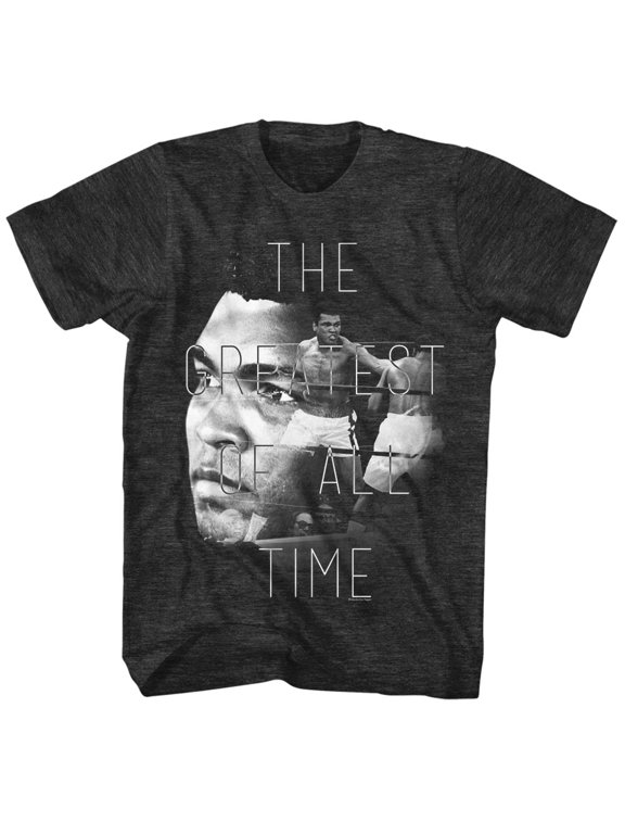 The GOAT Black Heather Adult T-Shirt