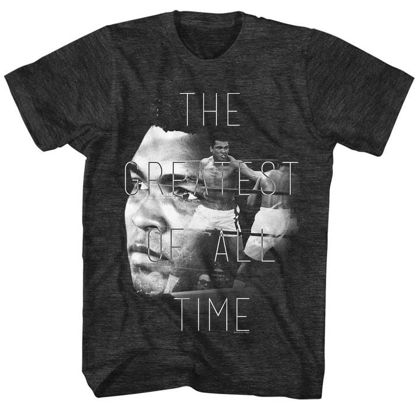 Muhammad Ali The Goat Black Heather Adult T-Shirt 2Xlt - Walmart.com