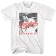 thumbnail image 1 of Muhammad Ali The Greatest Bw White Adult T-Shirt S, 1 of 2