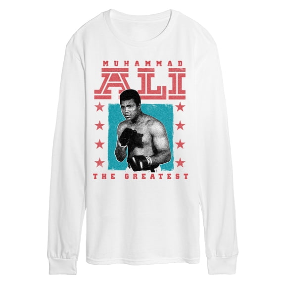 Muhammad Ali - The Greatest - Men's Long Sleeve Graphic T-Shirt