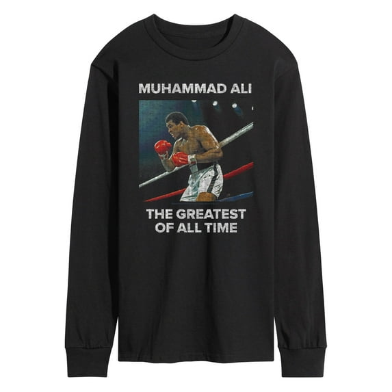 Muhammad Ali - The Greatest Of All Time - Men's Long Sleeve Graphic T-Shirt