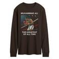 thumbnail image 1 of Muhammad Ali - The Greatest Of All Time - Men's Long Sleeve Graphic T-Shirt, 1 of 3