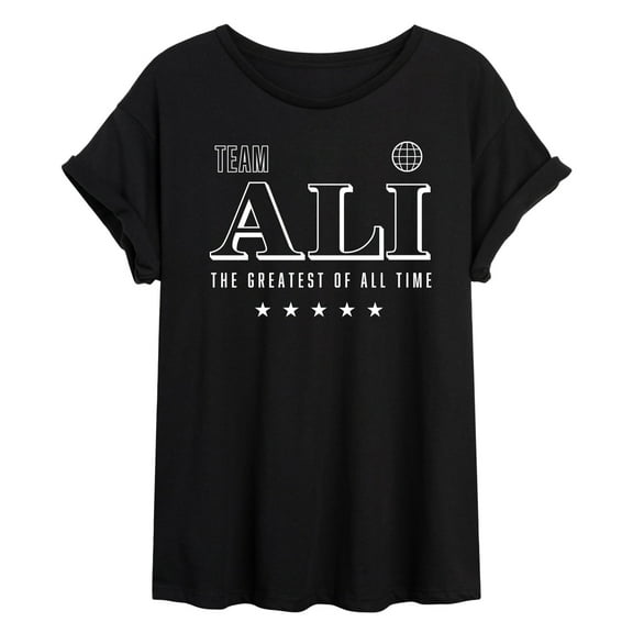 Muhammad Ali - The People's Champ - Women's Oversized Graphic T-Shirt