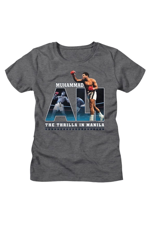 Muhammad Ali Thrilla in Manila Uppercut Women's T Shirt