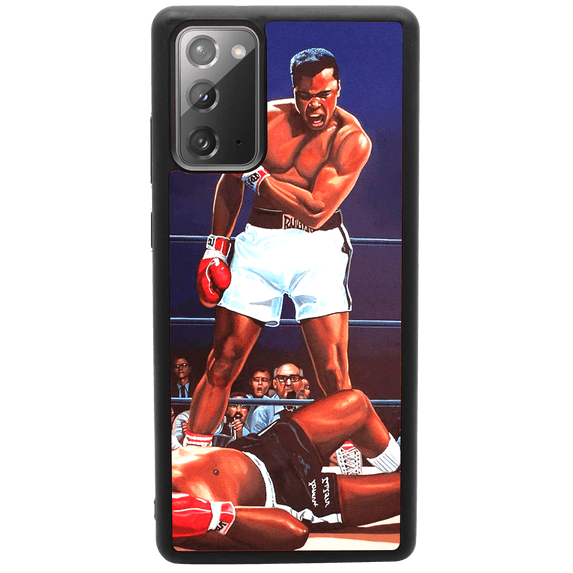 Muhammad Ali - UV Color Printed Phone Model: Samsung Note 20, Color: White