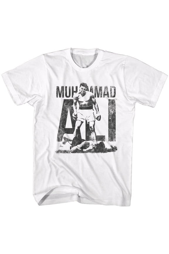 Muhammad Ali Win Wear White Adult T-Shirt