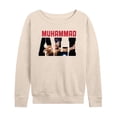 thumbnail image 1 of Muhammad Ali - Women's Lightweight French Terry Long Sleeve Shirt, 1 of 5