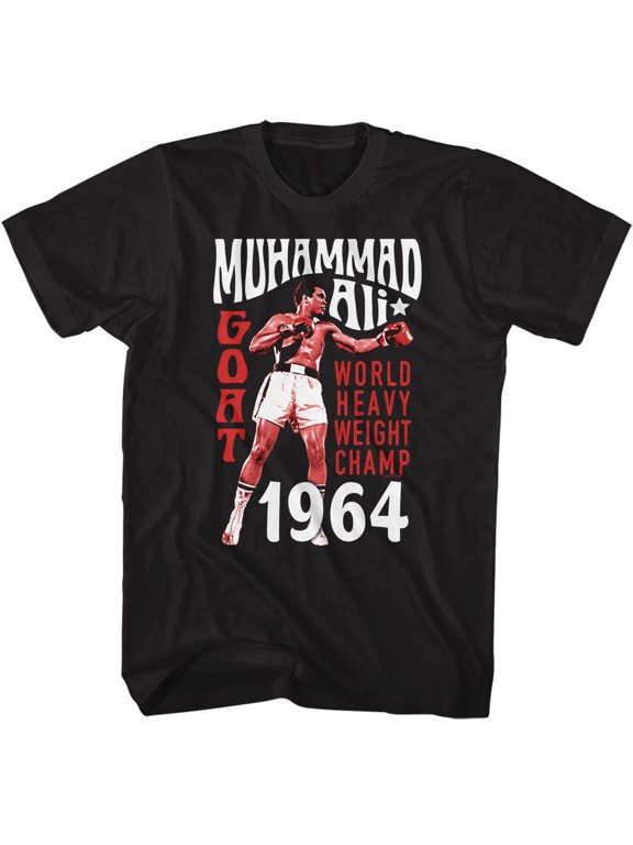 Muhammad Ali World Heavy Weight Champ Black T-Shirt