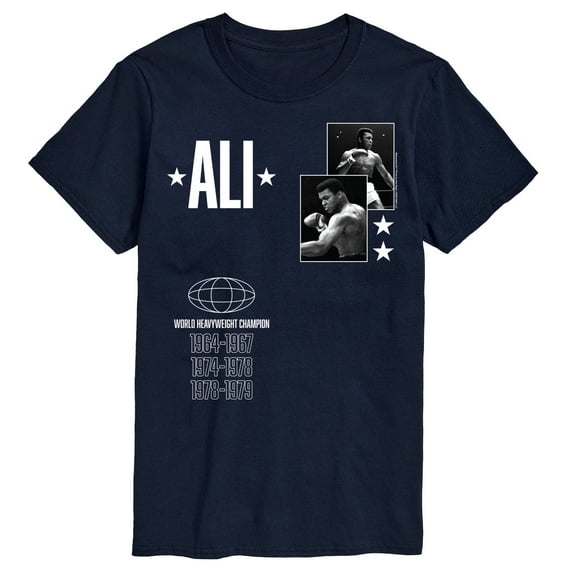 Muhammad Ali - World Heavyweight Champion - Men's Short Sleeve Graphic T-Shirt