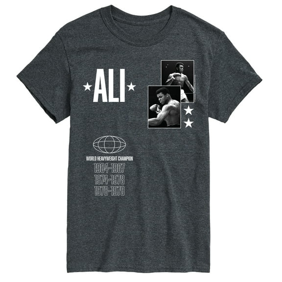 Muhammad Ali - World Heavyweight Champion - Men's Short Sleeve Graphic T-Shirt