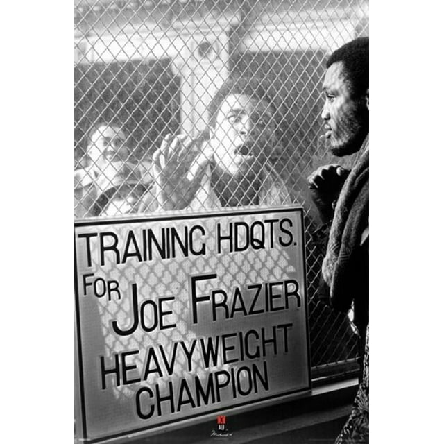 Muhammad Ali vs. Smokin' Joe Frazier Window Taunt Poster (24 x 36