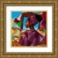 thumbnail image 1 of Muhammad, Salaam 12x12 Gold Ornate Wood Framed with Double Matting Museum Art Print Titled - You’re Enough, 1 of 4